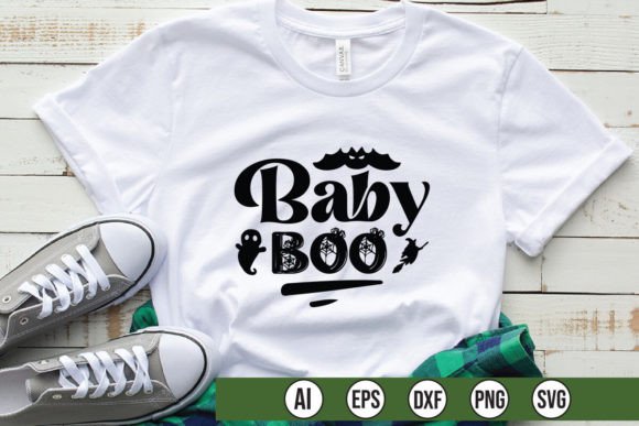 Baby Boo: A Versatile Graphics Asset for T-Shirt Designs