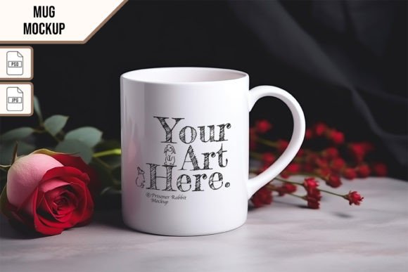 Coffee Mug Mockup for Graphics and Mugs Amp