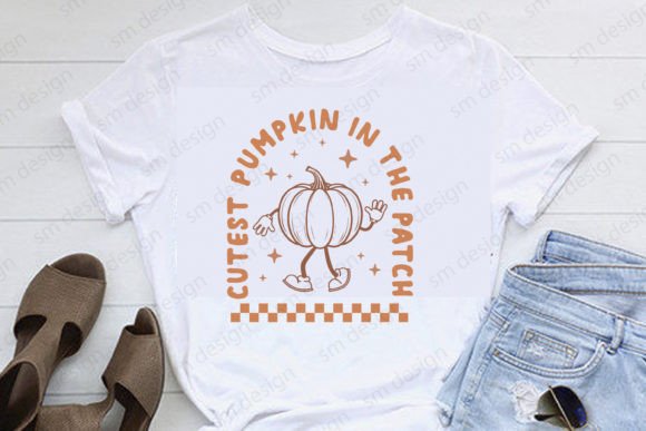 Fall Pumpkin Mascot SVG PNG for T-Shirt Designs and Graphics
