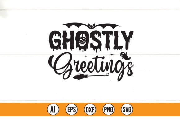 Ghostly Greetings: Graphics for T-Shirt Designs