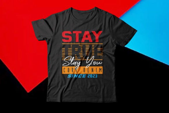 Modern Typography T-Shirt Design: A Versatile Graphic Asset